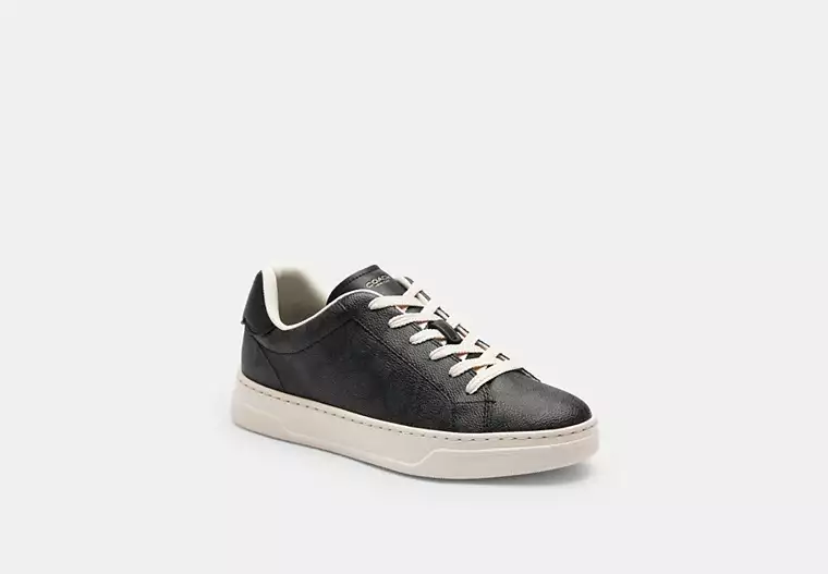 High Line Sneaker In Signature Canvas