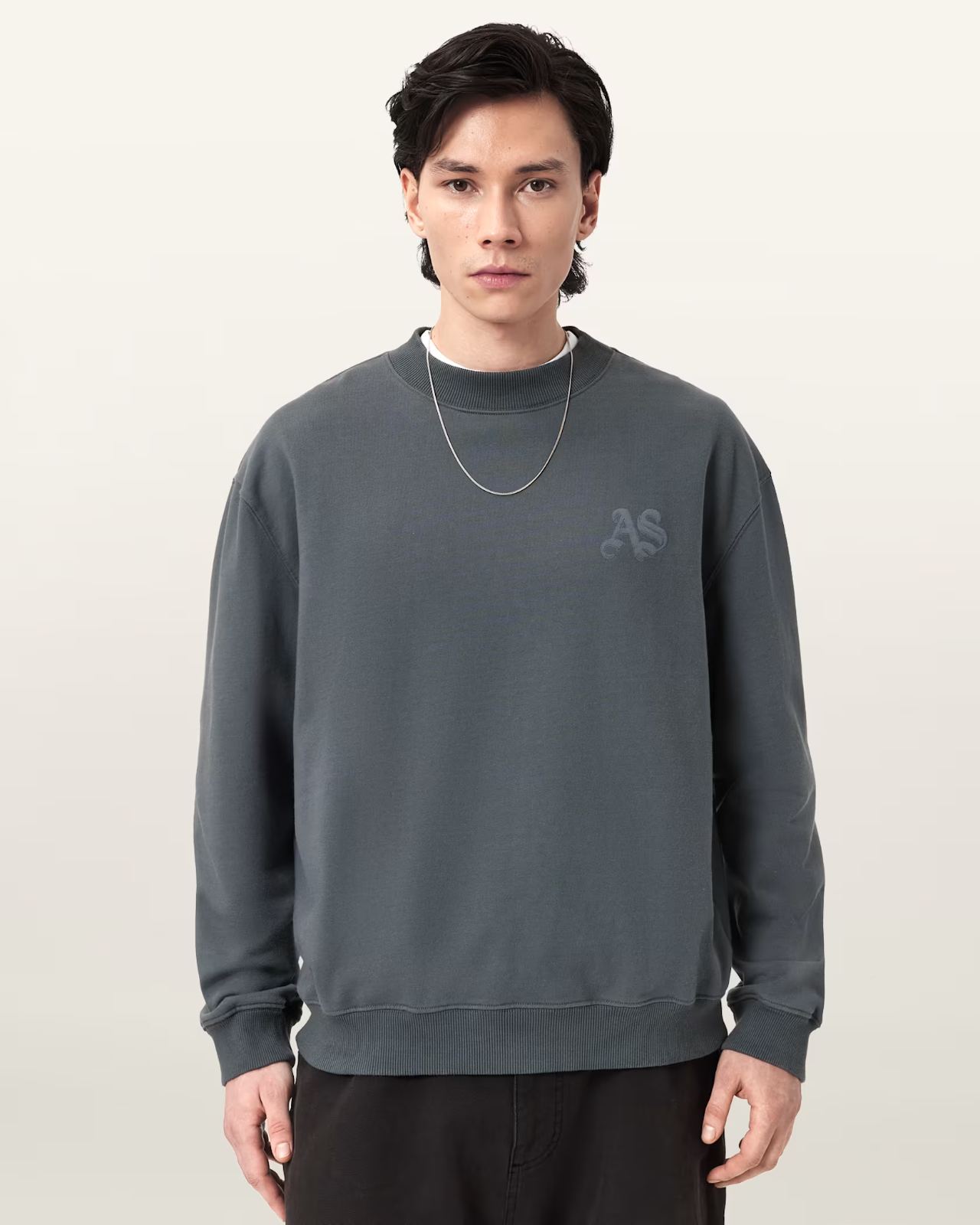 Icon Boxy Crew Neck Sweatshirt