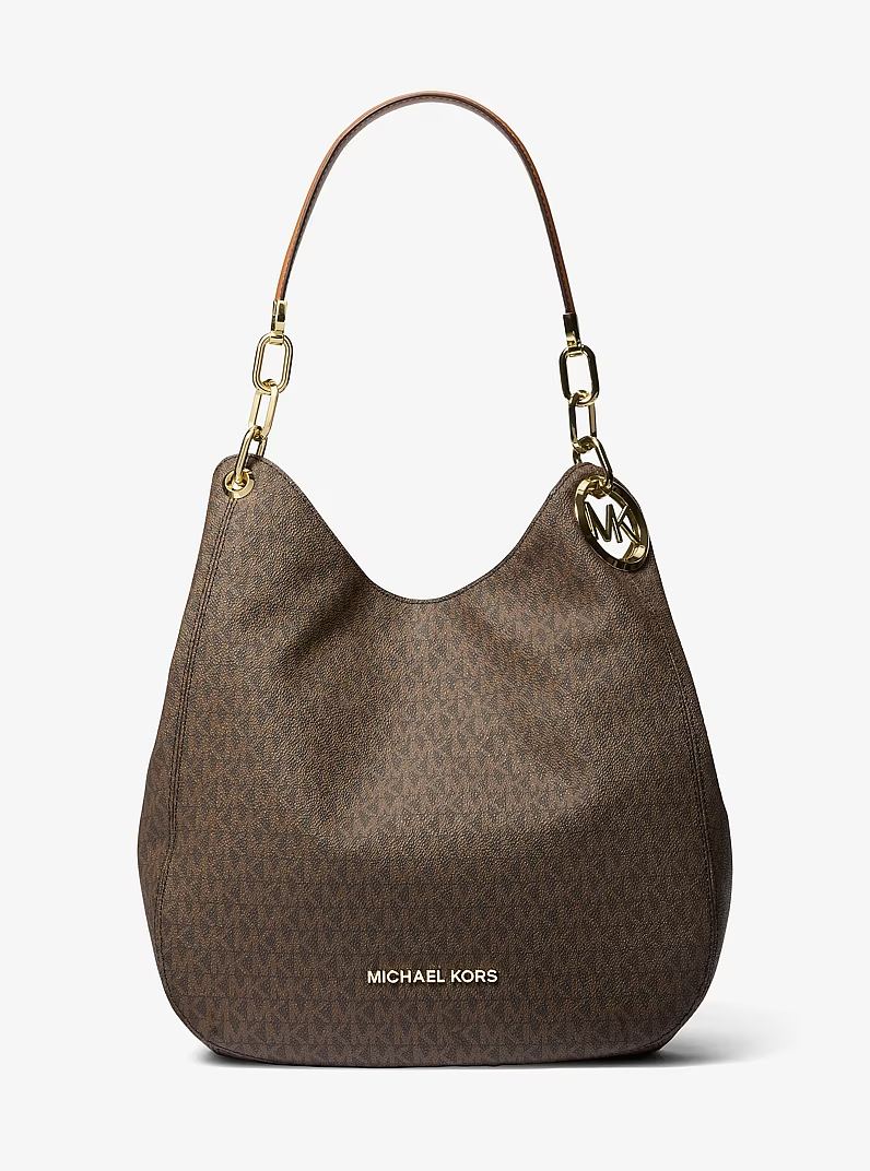 Lillie Large Logo Shoulder Bag