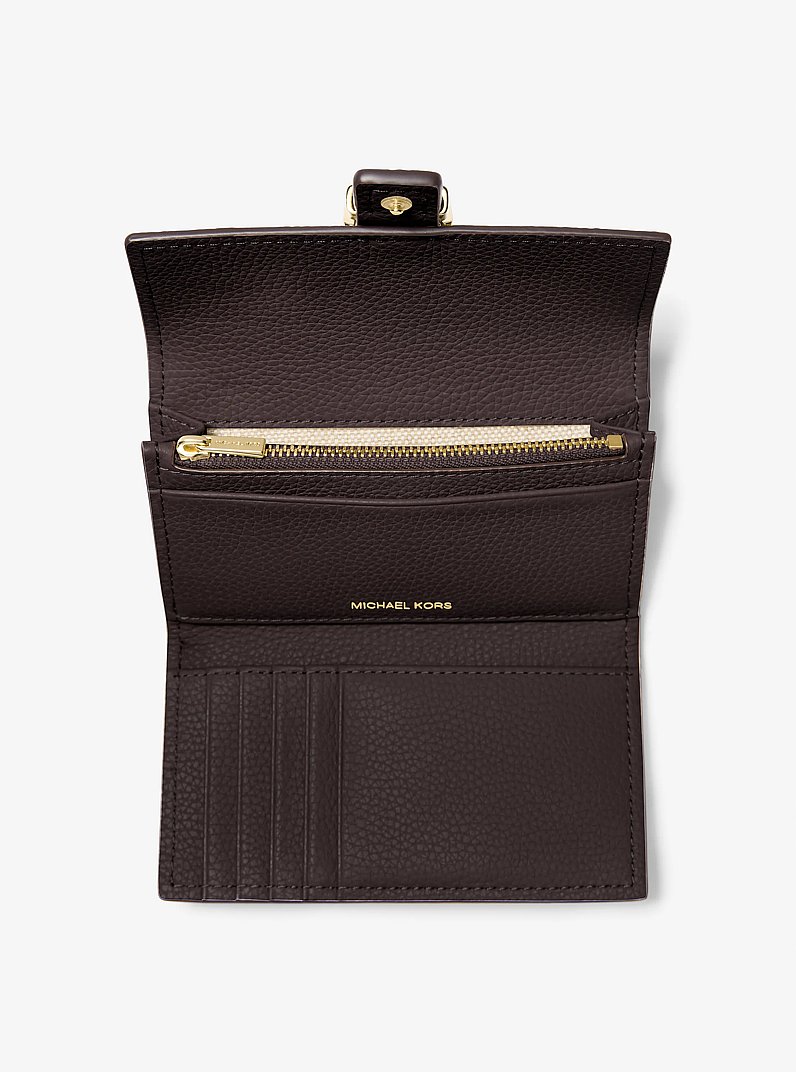 Nolita Medium Grain Leather Trifold Wallet