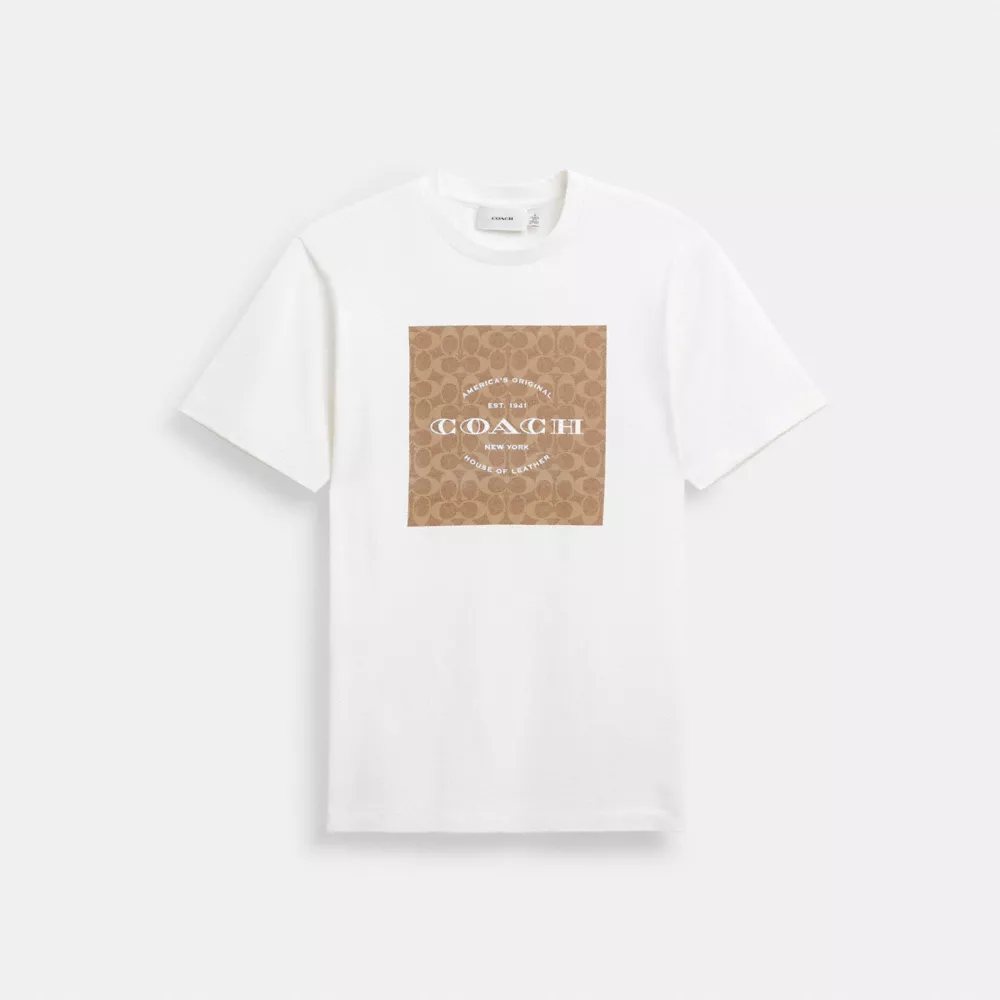 Signature Square T-Shirt In Organic Cotton
