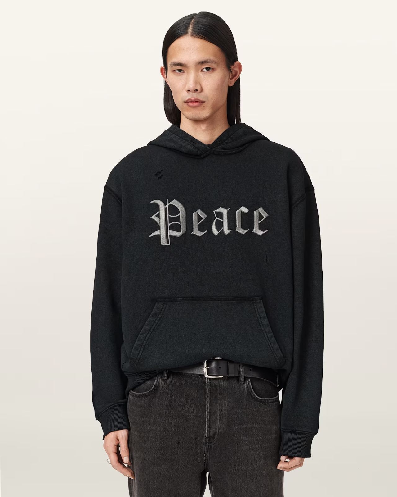 Utopia Embroidered Boxy Hoodie