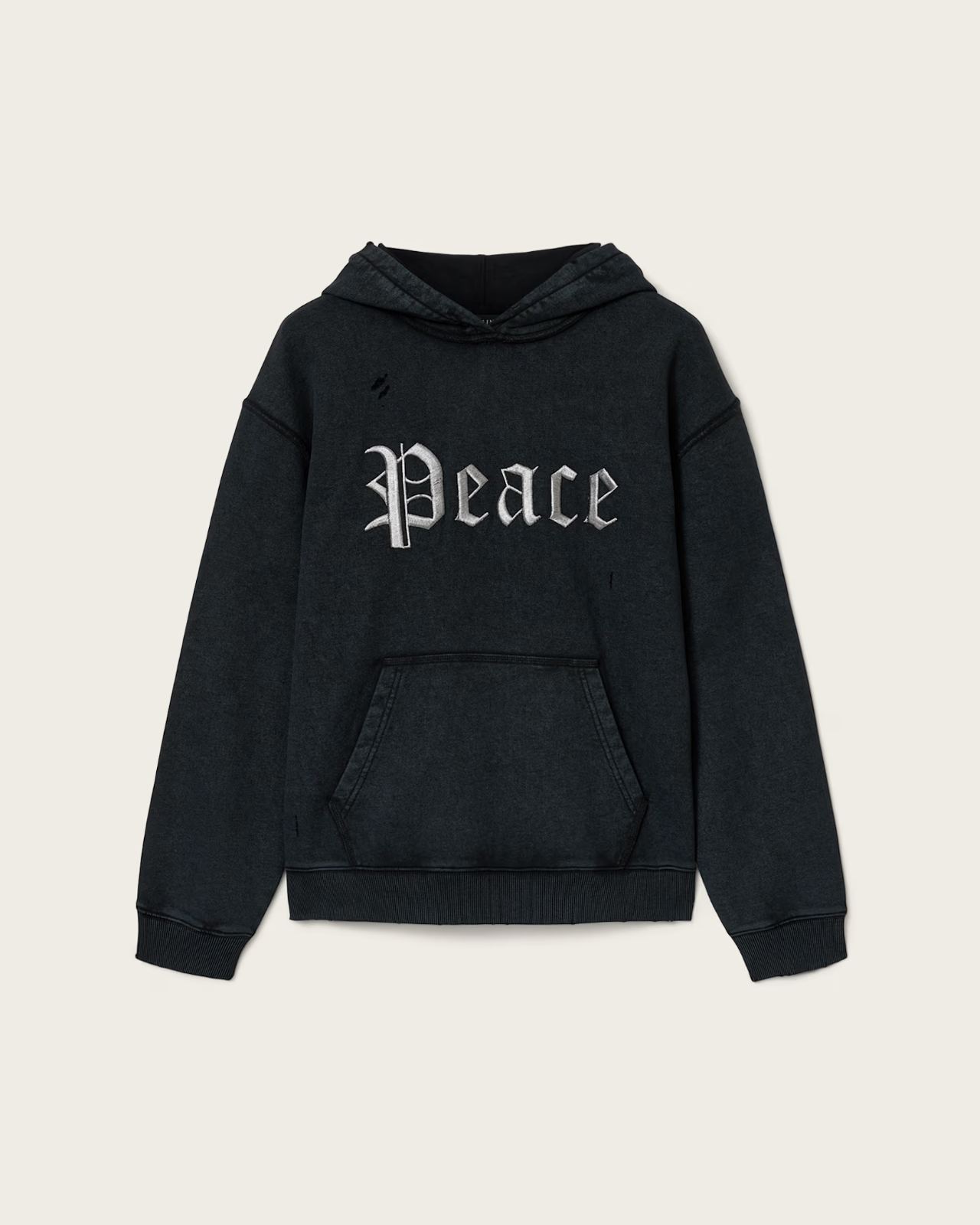 Utopia Embroidered Boxy Hoodie