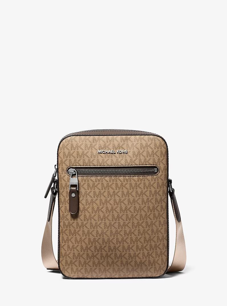 Varick Shoulder Bag with Logos